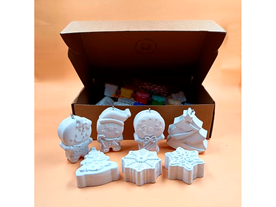 15 Adornos para Árbol de Navidad + PINTURA 8