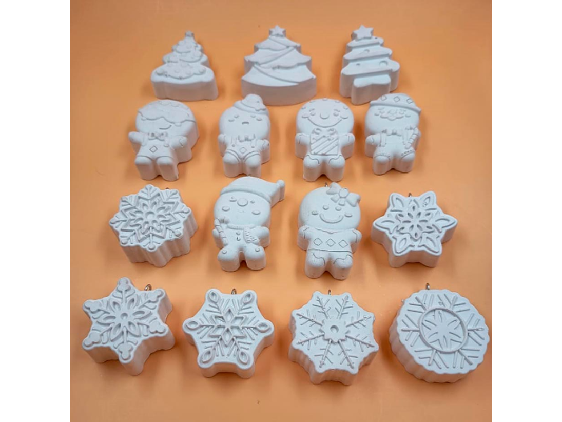 15 Adornos para Árbol de Navidad + PINTURA 3