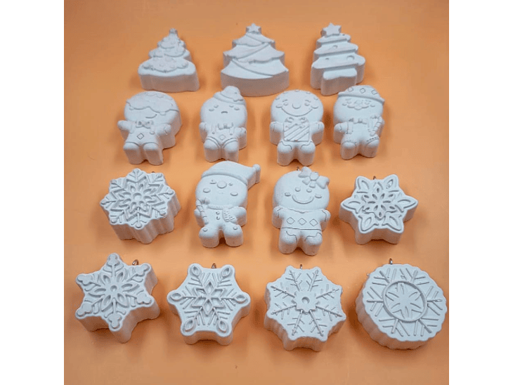 15 Adornos para Árbol de Navidad + PINTURA 3