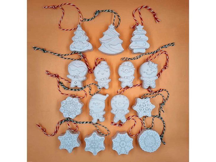 15 Adornos para Árbol de Navidad + PINTURA 2