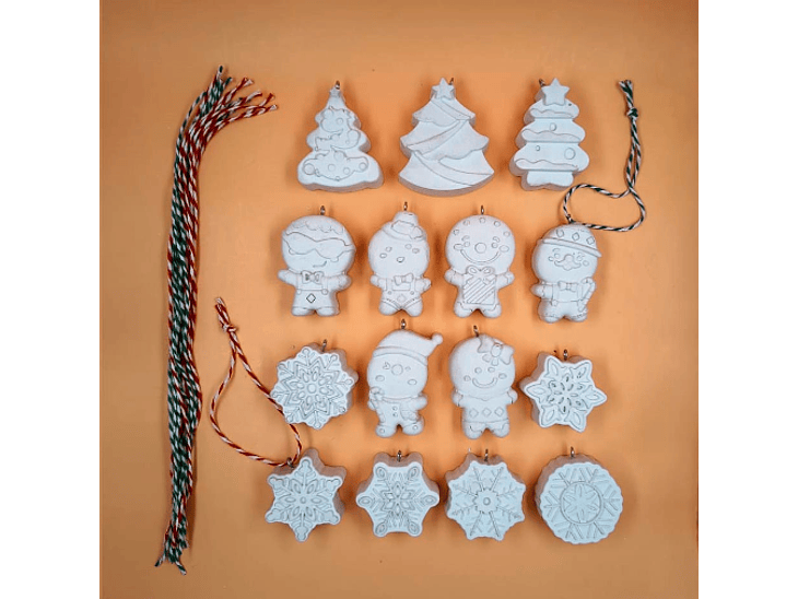 15 Adornos para Árbol de Navidad + PINTURA 6