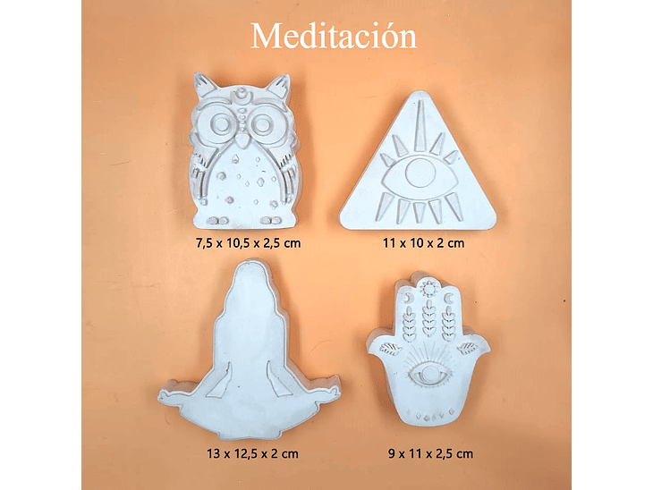 Figuras 10 cm (Set 4 Figuras en 2D) 23