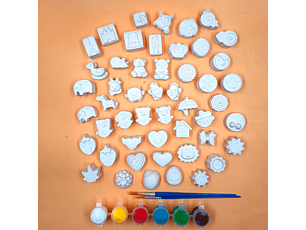 50 Mini Juguetes Princesa + PINTURA