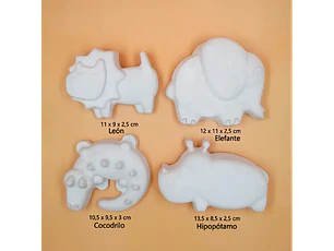 Animales Selva / Set 4 Figuras