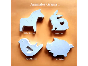 Animales de Granja I / Set 4 Figuras