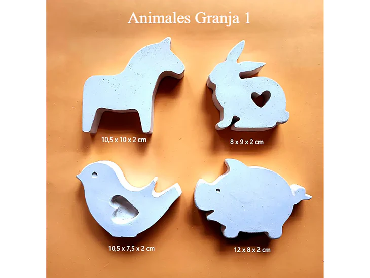 Animales de Granja I / Set 4 Figuras 1