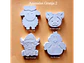 Animales Granja II/ Set 4 Figuras - Miniatura 1