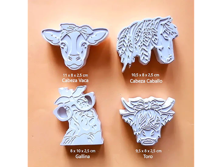 Animales Granja III/ Set 4 Figuras 2