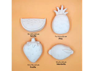 Frutas/ Set 4 Figuras
