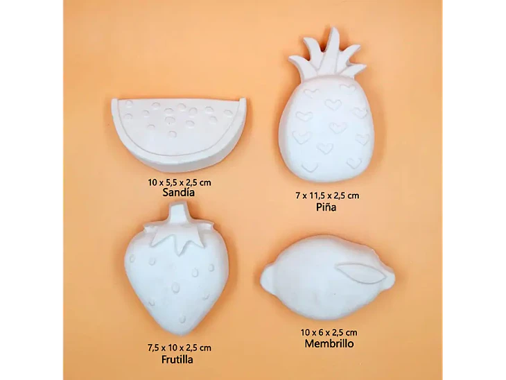 Frutas/ Set 4 Figuras 2