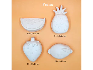 Frutas/ Set 4 Figuras