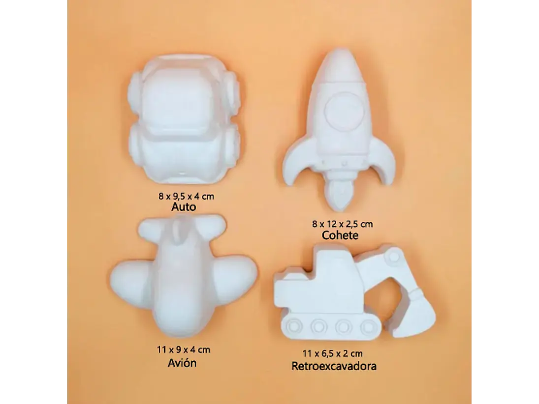 Vehículos / Set 4 Figuras 2