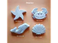 Animales Marinos / Set 4 Figuras - Miniatura 1