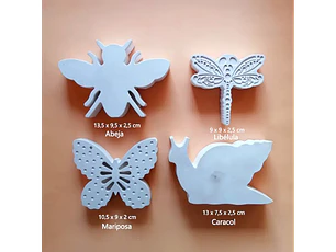 Bichos / Set 4 Figuras