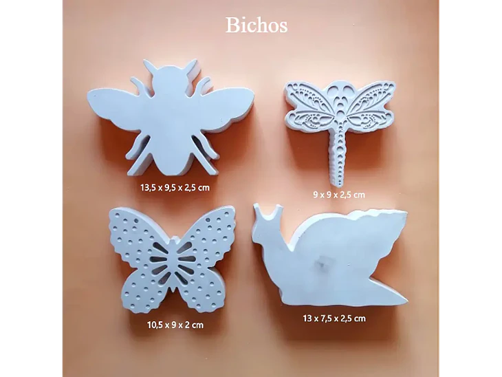 Bichos / Set 4 Figuras 1