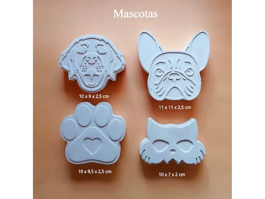 Mascotas / Set 4 Figuras 1