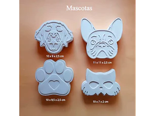 Mascotas / Set 4 Figuras