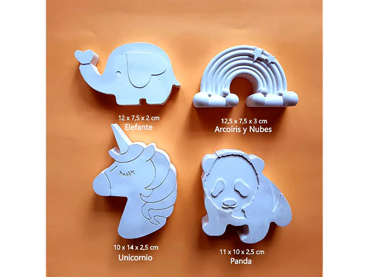 Unicornio / Set 4 Figuras 2