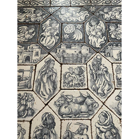 Presépio 101 azulejos