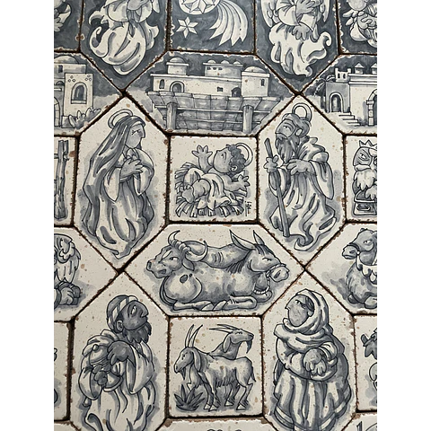 Presépio 101 azulejos