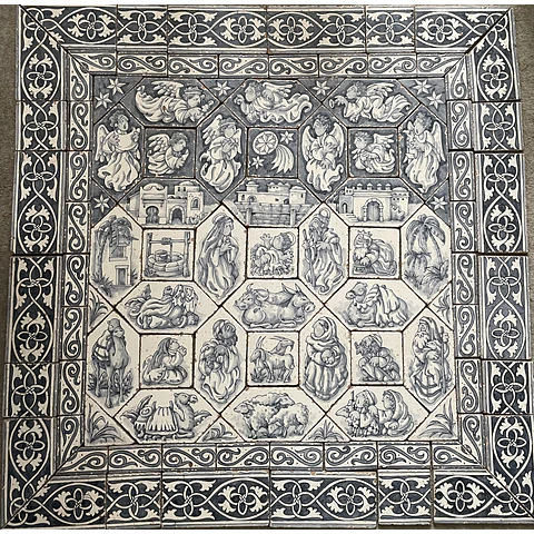 Presépio 101 azulejos
