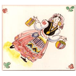 Traditional costumes individual tile 7 ANB