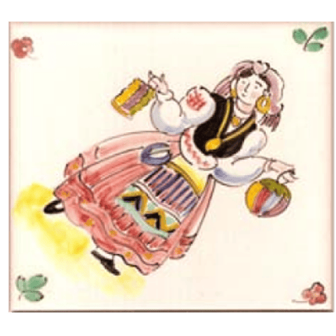 Traditional costumes individual tile 7 ANB