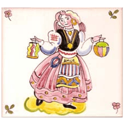 Traditional costumes individual tile 12 ANB