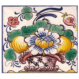 Flower basket #13 - Color - ANB