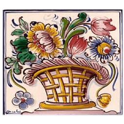 Flower basket #6 - Color - ANB