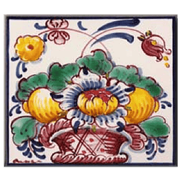 Flower basket #9 - Color - ANB