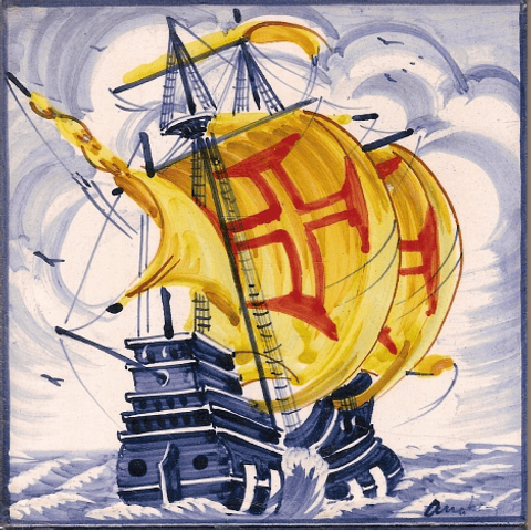 Caravel #4 in color ANB