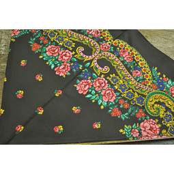 Lenço Meadela sem franja (Castanho/Marron)