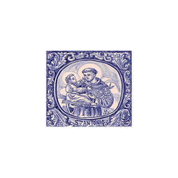 Azulejo Santo António azul 5 - TQ