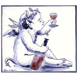 Azulejo Individual Anjo Diabo 1 ANB