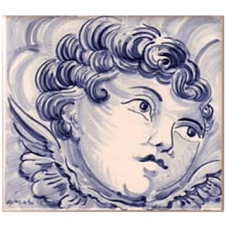 Azulejo Individual Anjo 4 ANB