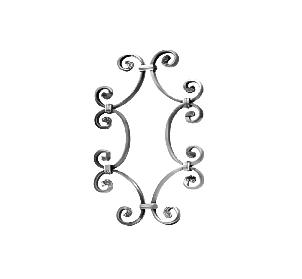 Aplique 12 x 6 mm  L 230mm  H 380mm