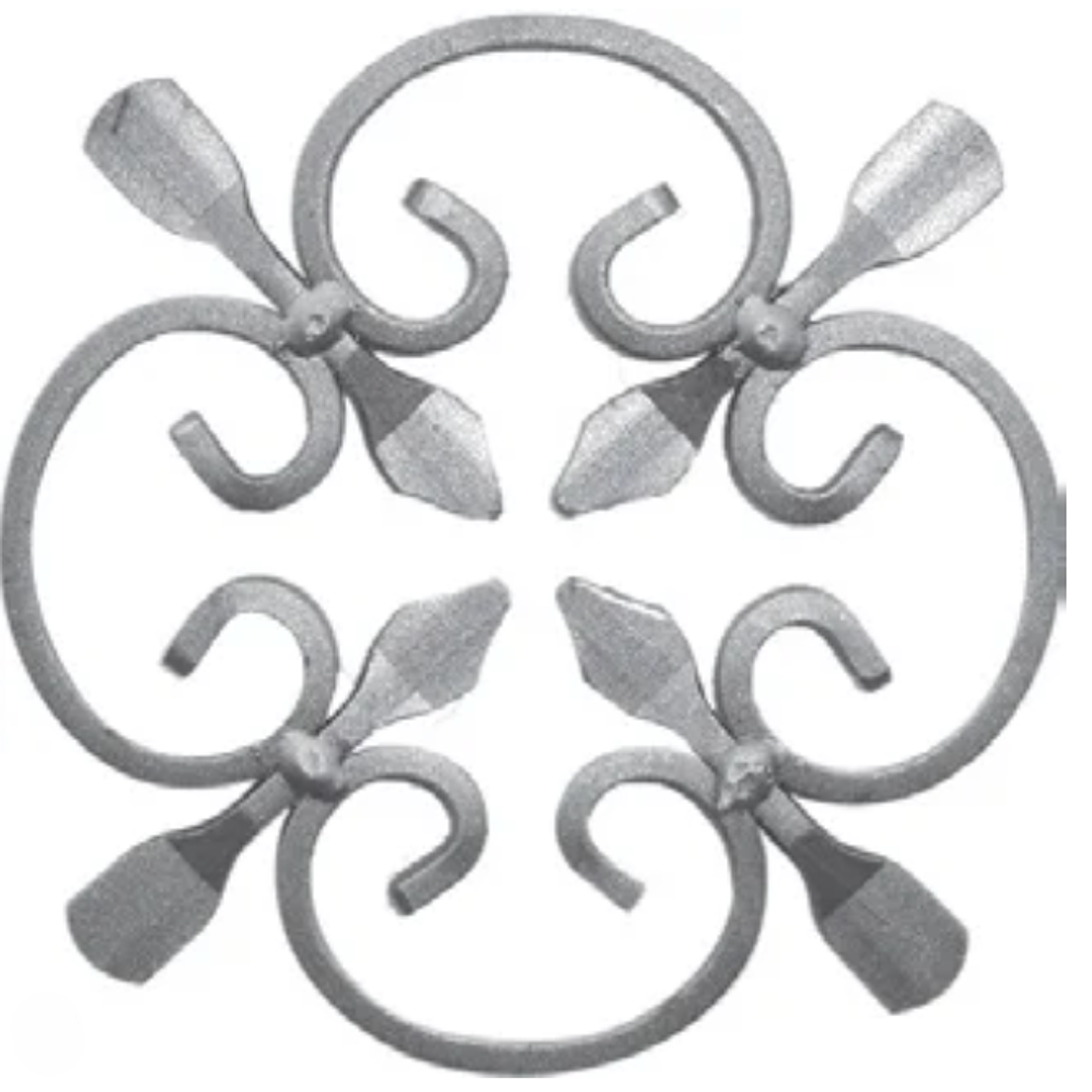 Rosetón / 12 x 6 mm / 160mm 1