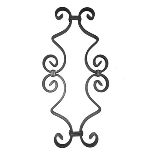 Aplique 12 x 6 mm H 445mm L 205mm