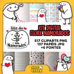 Kit Digital Flork Namorados