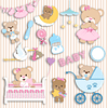 Kit Digital Ursinhos Bebês