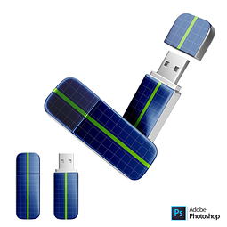 Mockup de Pen Drive