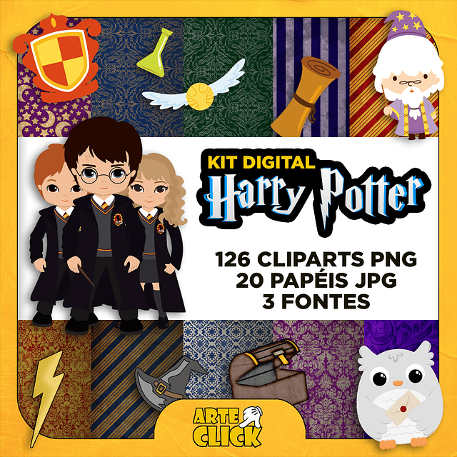 Kit Digital Harry Potter