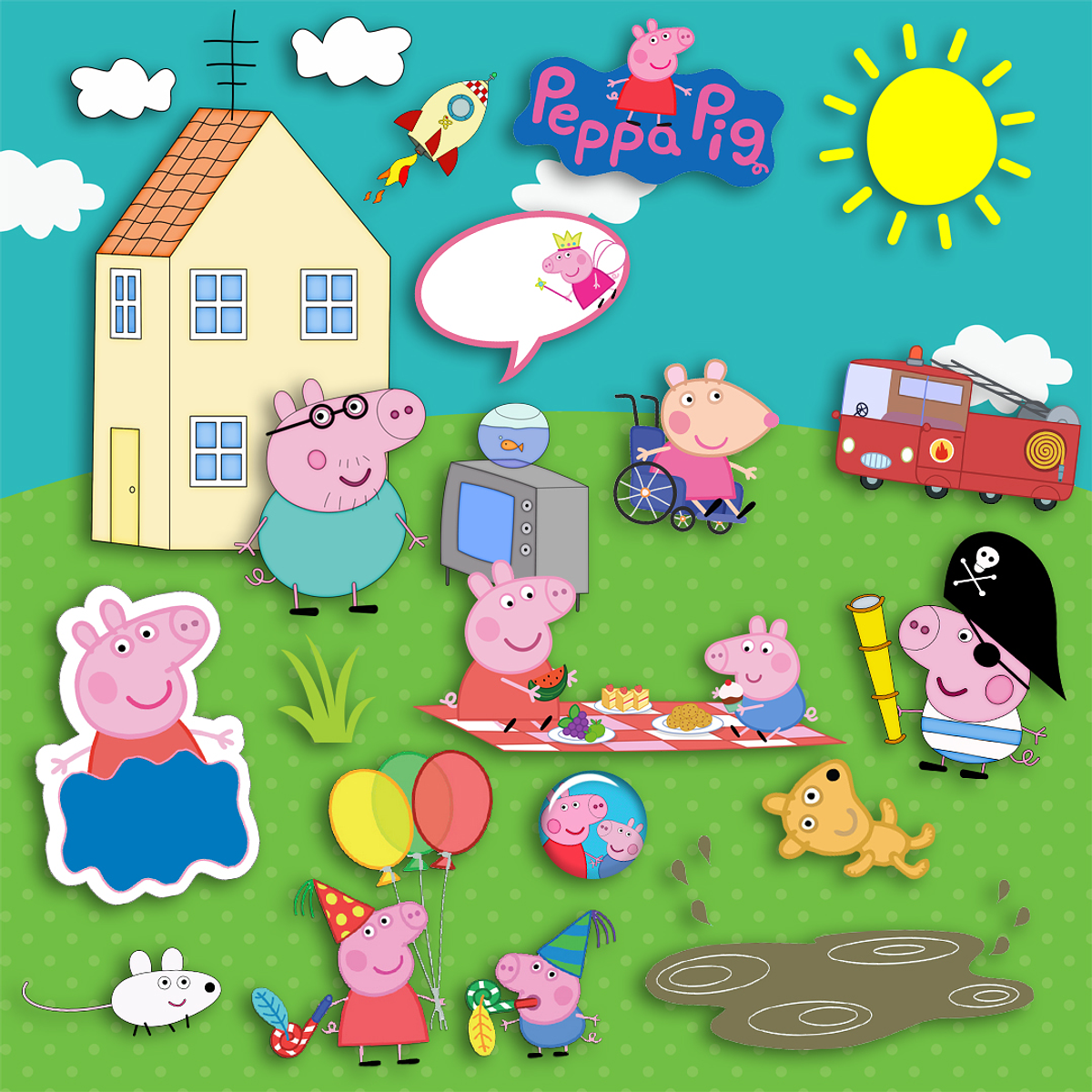 Kit Digital Peppa Pig