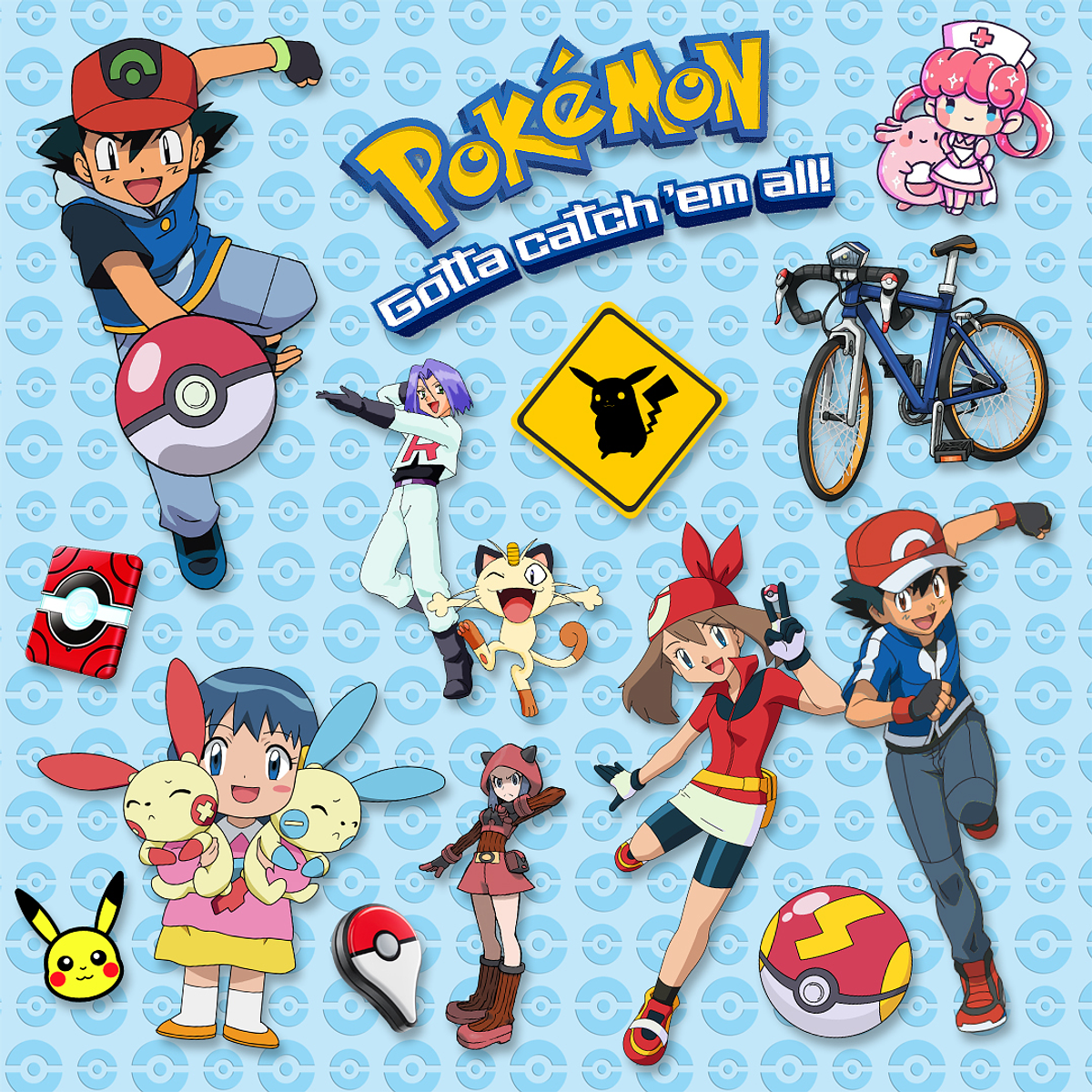 Pokémon Super Kit Digital Imagens em PNG