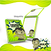 Kit Digital de Papelaria Escolar Hulk