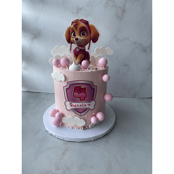 Torta Pow Patrol Mujer (Doble Altura) / Premium