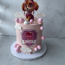 Torta Pow Patrol Mujer (Doble Altura) / Premium