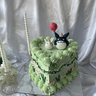 Heart Cake Totoro / Arma Tu Torta 