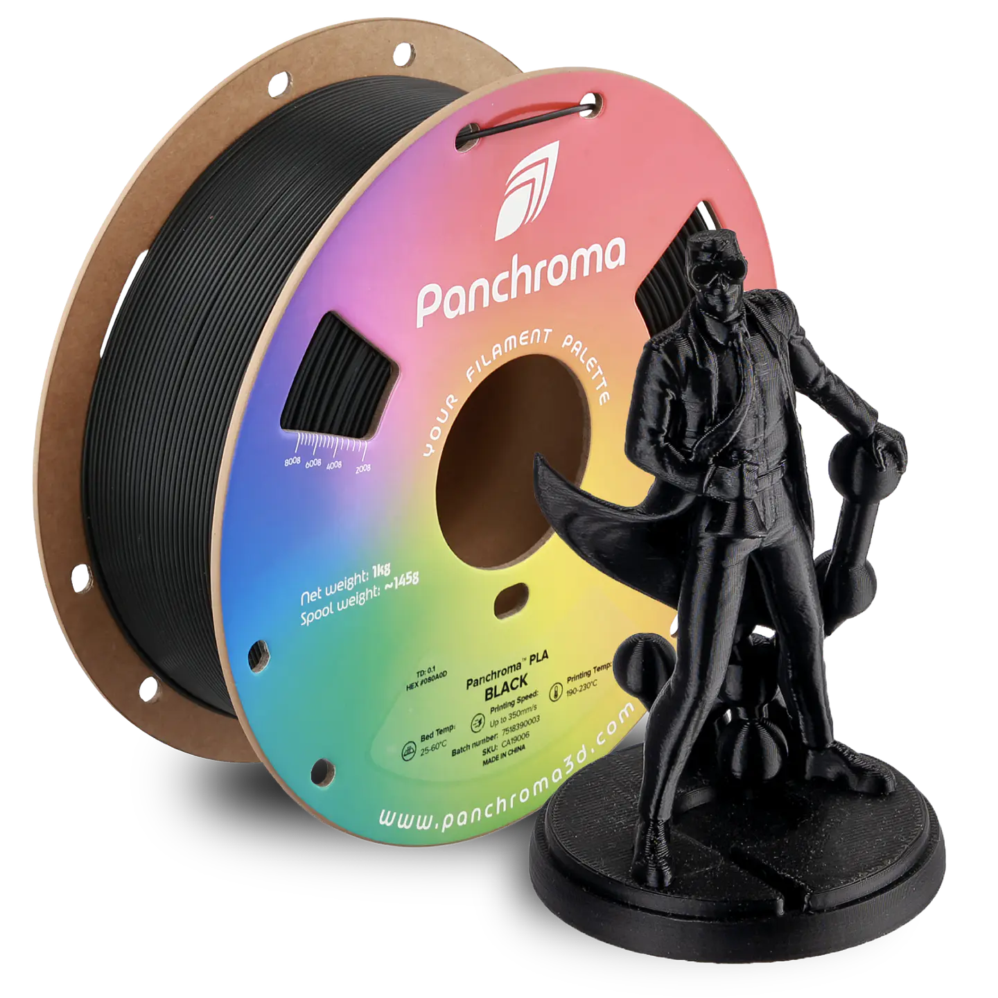 Panchroma PLA Basic 1Kg Black – Polymaker 1